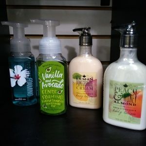Bath and Body Works Hand Soaps